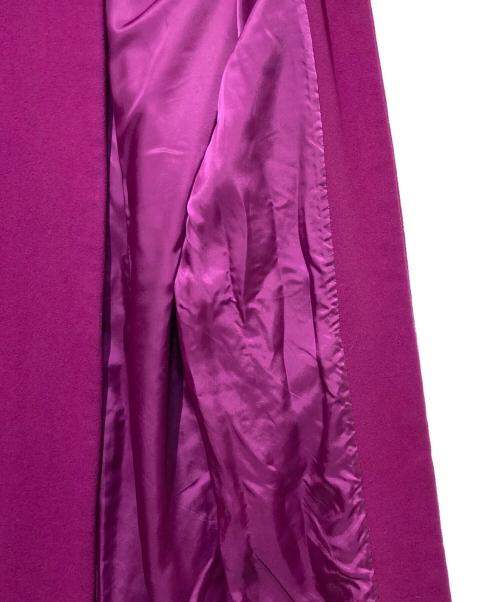 VERMEIL par iena（ヴェルメイユ パー イエナ）VERMEIL par iena (ヴェルメイユ パー イエナ) ウールコート パープル サイズ:36の古着・服飾アイテム