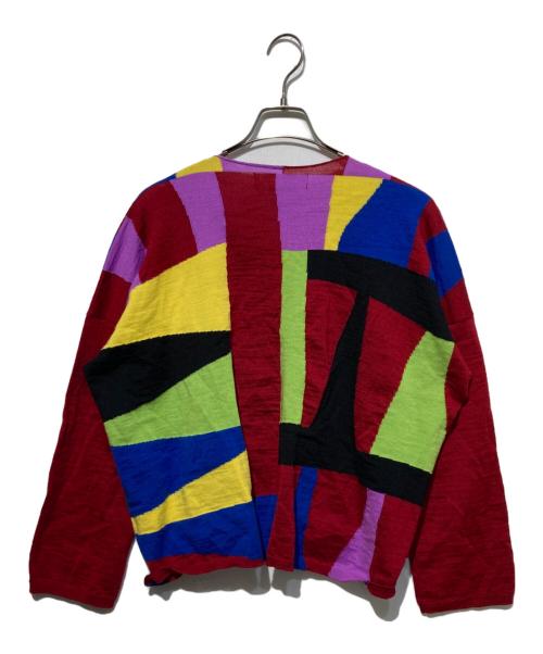 COMME des GARCONS COMME des GARCONS（コムデギャルソン コムデギャルソン）COMME des GARCONS COMME des GARCONS (コムデギャルソン コムデギャルソン) クレイジーパターンニット マルチカラー サイズ:Sの古着・服飾アイテム