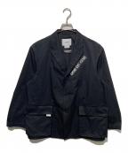 UNDERCOVER×WTAPSアンダーカバー×ダブルタップス）の古着「ONE ON ONE 3Bジャケット」｜ブラック