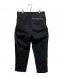 WTAPS (ダブルタップス) UNDERCOVER (アンダーカバー) T/C TWILL SIDE ZIP 2TUCK PT ブラック サイズ:01：18000円