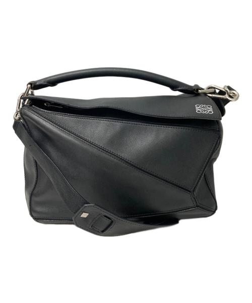 LOEWE（ロエベ）LOEWE (ロエベ) パズルバッグ ミディアム ブラックの古着・服飾アイテム