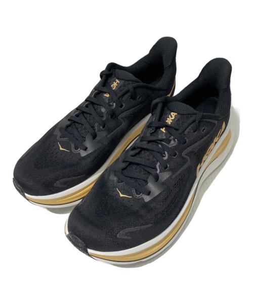 HOKA（ホカ）HOKA (ホカ) CLIFTON 10 ローカットスニーカー ブラック サイズ:27の古着・服飾アイテム
