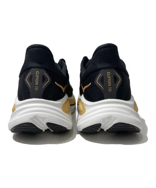HOKA（ホカ）HOKA (ホカ) CLIFTON 10 ローカットスニーカー ブラック サイズ:27の古着・服飾アイテム