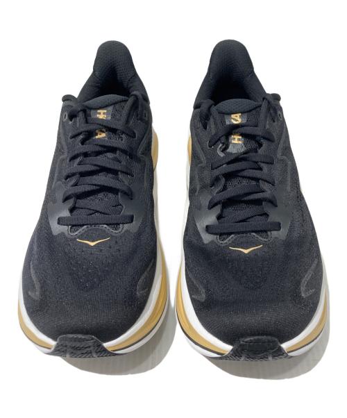 HOKA（ホカ）HOKA (ホカ) CLIFTON 10 ローカットスニーカー ブラック サイズ:27の古着・服飾アイテム