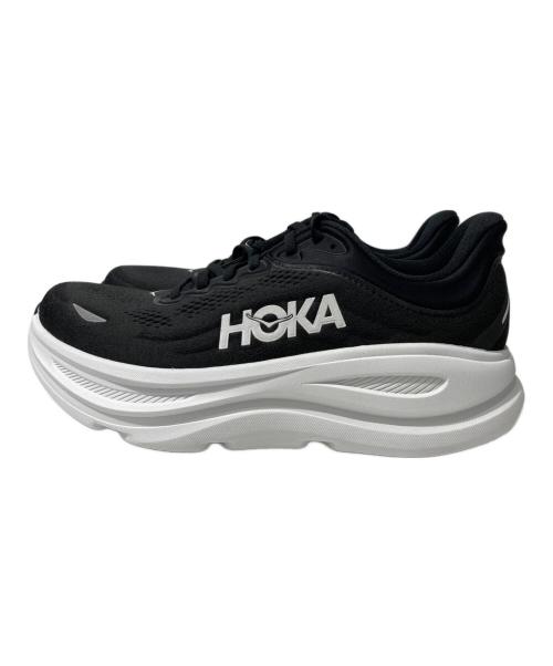 HOKA（ホカ）HOKA (ホカ) BONDI 9 ローカットスニーカー ブラック サイズ:26.5の古着・服飾アイテム