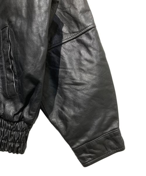 BURK'S BAY（バークスバイ）BURK'S BAY (バークスバイ) レザージャケット ブラック サイズ:Lの古着・服飾アイテム