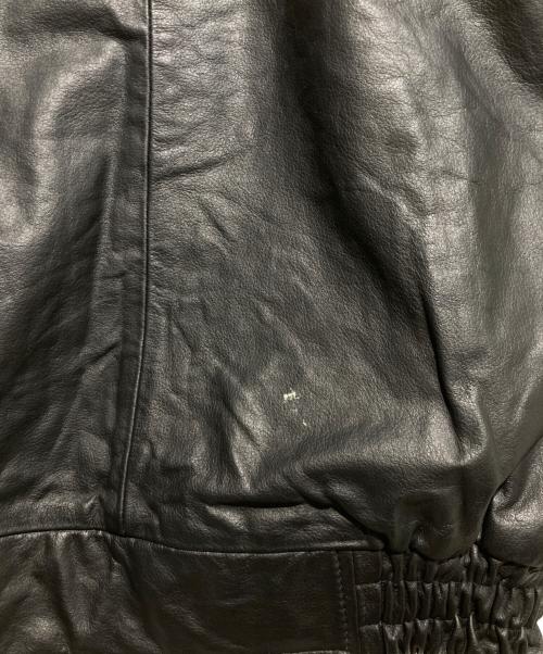 BURK'S BAY（バークスバイ）BURK'S BAY (バークスバイ) レザージャケット ブラック サイズ:Lの古着・服飾アイテム