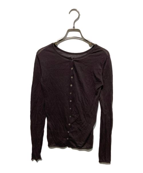 SLOBE IENA（スローブ イエナ）SLOBE IENA (スローブ イエナ) コットンシルク2wayカーディガン ブラウン サイズ:Freeの古着・服飾アイテム