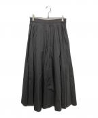 SLOBE IENAスローブ イエナ）の古着「ランダムタックボリュームスカート」｜グレー