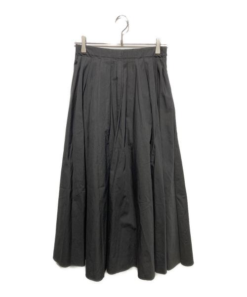 SLOBE IENA（スローブ イエナ）SLOBE IENA (スローブ イエナ) ランダムタックボリュームスカート グレー サイズ:38の古着・服飾アイテム