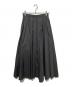 SLOBE IENA (スローブ イエナ) ランダムタックボリュームスカート グレー サイズ:38：7000円