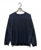 stussyステューシー）の古着「ENGINEERED PANEL SWEATER」｜ブラック