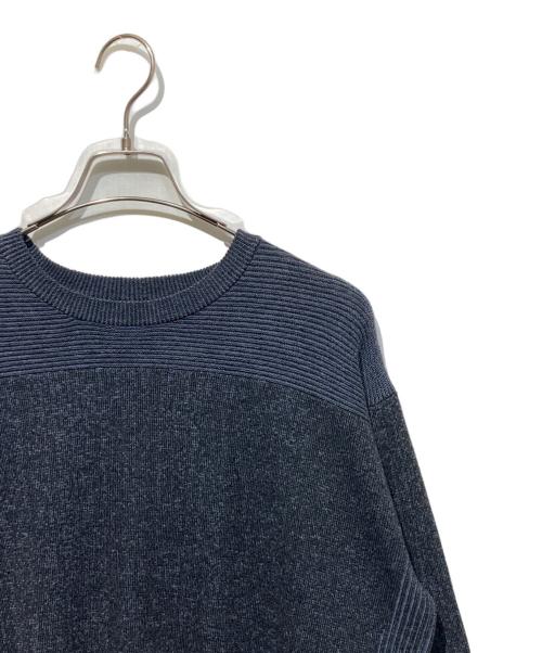 stussy（ステューシー）stussy (ステューシー) ENGINEERED PANEL SWEATER ブラック サイズ:Ｓの古着・服飾アイテム