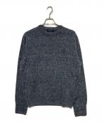 FRED PERRYフレッドペリー）の古着「bouclé crew-neck sweater」｜グレー