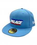 PALACE×New Eraパレス×ニューエラ）の古着「キャップ」｜ブルー