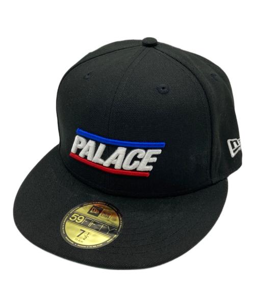 PALACE（パレス）PALACE (パレス) New Era (ニューエラ) キャップ ブラック サイズ:7 1/2の古着・服飾アイテム