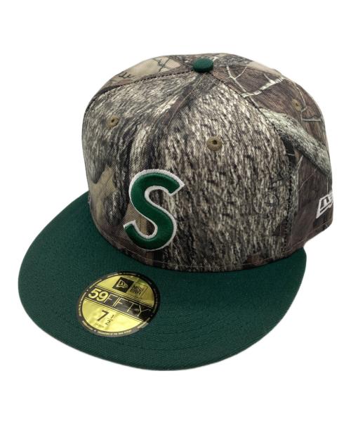 SUPREME（シュプリーム）Supreme (シュプリーム) New Era (ニューエラ) Reaper S Logo キャップ カーキ サイズ:7 1/2の古着・服飾アイテム