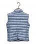 MONCLER (モンクレール) LIANE ダウンベスト ブルー：40000円