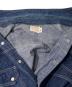 中古・古着 LEVI'S (リーバイス) デニムウエスタンシャツ インディゴ サイズ:38：8000円