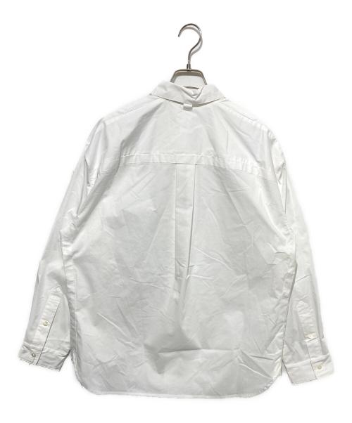 HERALBONY（ヘラルボニー）HERALBONY (ヘラルボニー) スカーフループ付きベーシックシャツ ホワイト サイズ:Fの古着・服飾アイテム