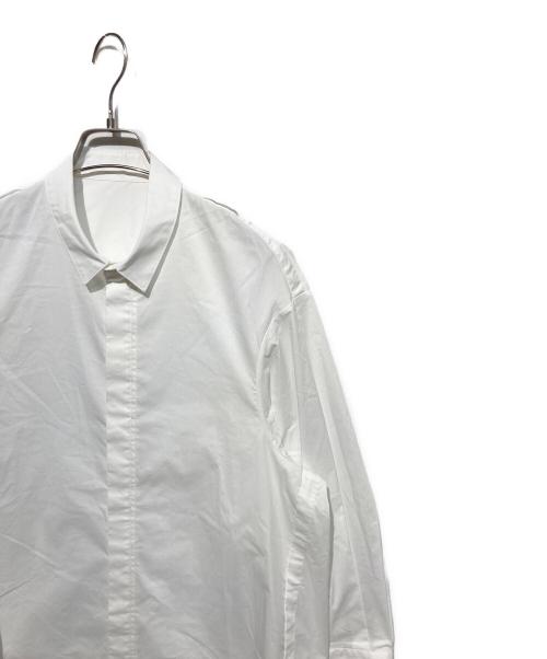 HERALBONY（ヘラルボニー）HERALBONY (ヘラルボニー) スカーフループ付きシャツワンピース ホワイト サイズ:Fの古着・服飾アイテム