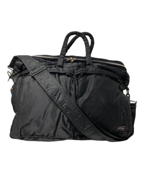 PORTER（ポーター）PORTER (ポーター) タンカー 2WAYブリーフケース ブラックの古着・服飾アイテム