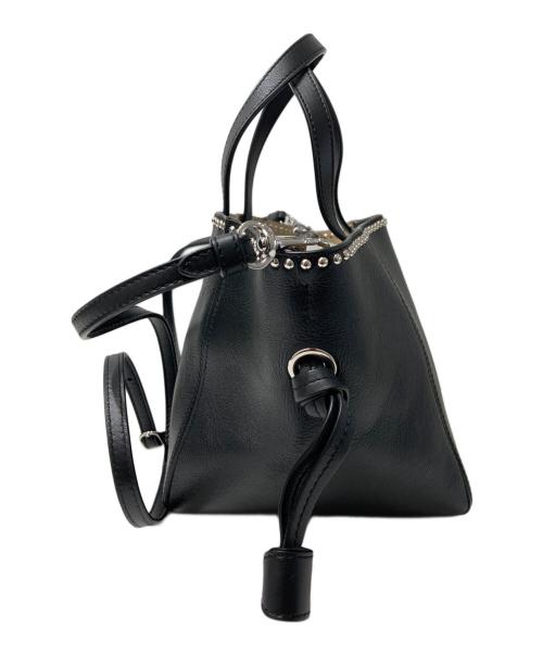 J&M DAVIDSON（ジェイ＆エム デヴィッドソン）J&M DAVIDSON (ジェイ＆エム デヴィッドソン) BELLE MINI WITH STUDS 2WAYバッグ ブラックの古着・服飾アイテム