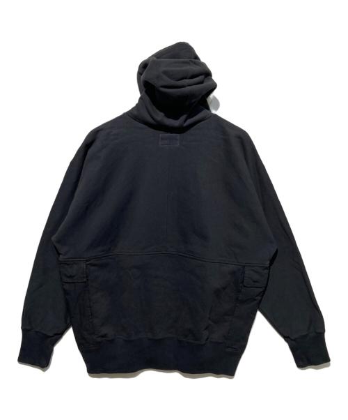 THE NORTHFACE PURPLELABEL（ザ・ノースフェイス パープルレーベル）THE NORTHFACE PURPLELABEL (ザ・ノースフェイス パープルレーベル) 11oz Zip Up Hoodie ブラック サイズ:Mの古着・服飾アイテム