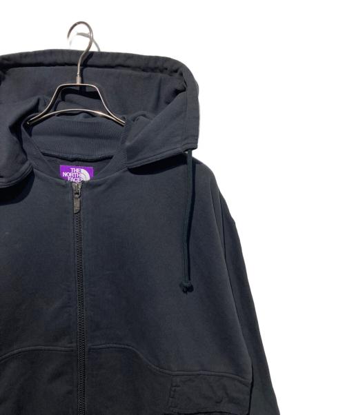 THE NORTHFACE PURPLELABEL（ザ・ノースフェイス パープルレーベル）THE NORTHFACE PURPLELABEL (ザ・ノースフェイス パープルレーベル) 11oz Zip Up Hoodie ブラック サイズ:Mの古着・服飾アイテム