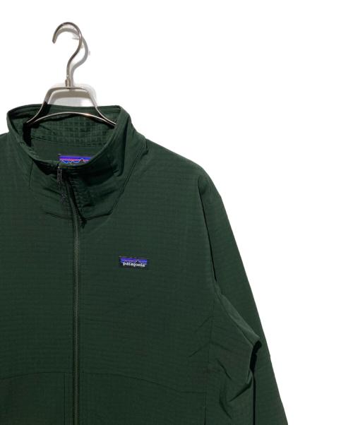 Patagonia（パタゴニア）Patagonia (パタゴニア) R1 テックフェイス・ジャケット グリーン サイズ:XLの古着・服飾アイテム