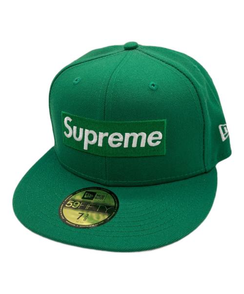 SUPREME（シュプリーム）Supreme (シュプリーム) New Era (ニューエラ) No Comp Box Logo Cap グリーン サイズ:7 3/8の古着・服飾アイテム