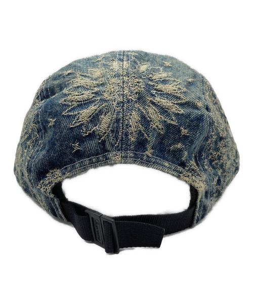 SUPREME（シュプリーム）SUPREME (シュプリーム) Bandana Jacquard Denim Camp Cap ブルーの古着・服飾アイテム
