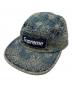 SUPREME（シュプリーム）の古着「Bandana Jacquard Denim Camp Cap」｜ブルー