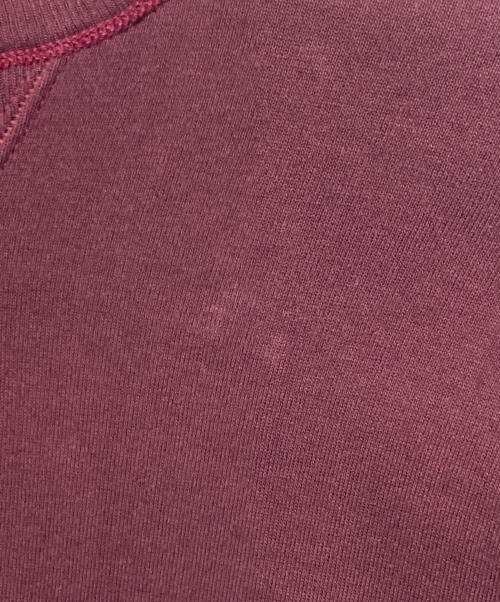 WAREHOUSE（ウエアハウス）WAREHOUSE (ウエアハウス) 両V ガゼット スウェット ワインレッド サイズ:44の古着・服飾アイテム
