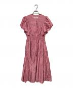 HER LIP TOハーリップトゥ）の古着「Little Butterfly Sleeve Dress」｜ピンク
