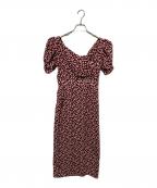 HER LIP TOハーリップトゥ）の古着「Cherry Pattern Cache-Coeur One-Piece」｜レッド