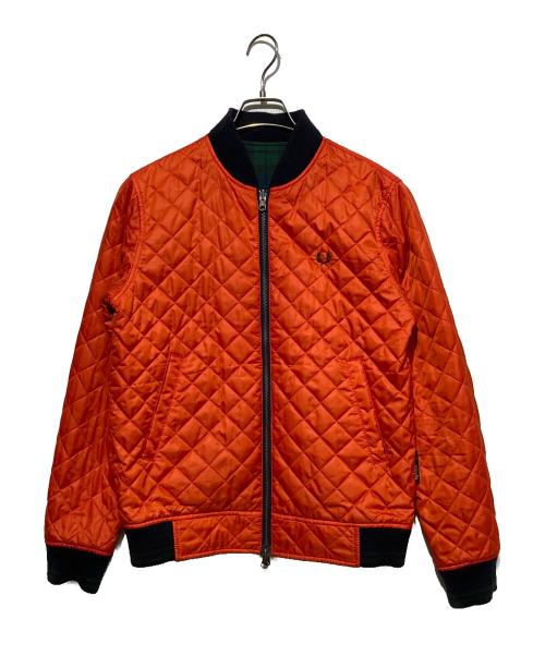 FRED PERRY（フレッドペリー）FRED PERRY (フレッドペリー) リバーシブルブルゾン グリーン×ネイビー サイズ:Sの古着・服飾アイテム