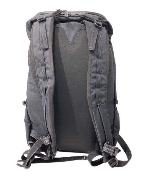 and wander（アンドワンダー）and wander (アンドワンダー) ヘザーバックパック ブラックの古着・服飾アイテム