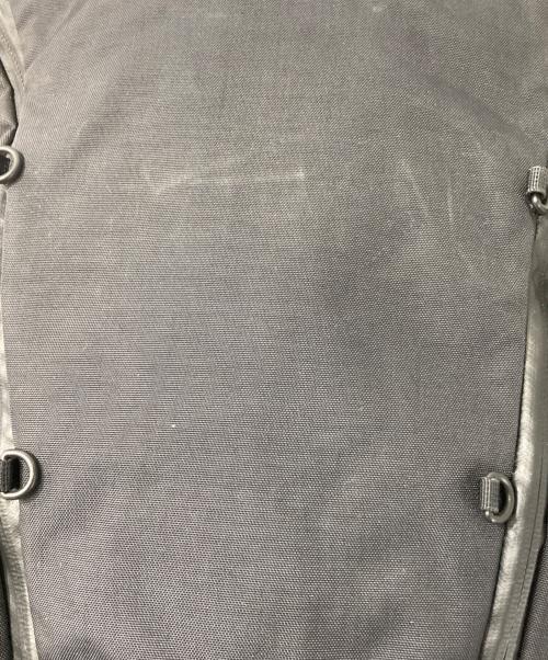 and wander（アンドワンダー）and wander (アンドワンダー) ヘザーバックパック ブラックの古着・服飾アイテム