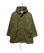 JOHNBULLジョンブル）の古着「M-51モッズコート」｜カーキ