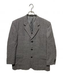 COMME des GARCONS HOMME（コムデギャルソン オム）の古着「ウールリネンテーラードジャケット」｜ブラウン