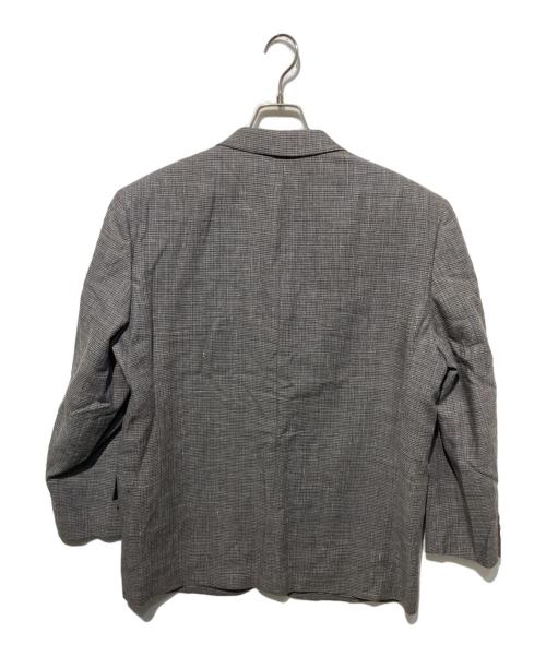 COMME des GARCONS HOMME（コムデギャルソン オム）COMME des GARCONS HOMME (コムデギャルソン オム) ウールリネンテーラードジャケット ブラウン サイズ:Sの古着・服飾アイテム