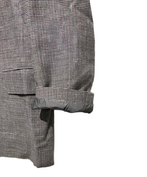 COMME des GARCONS HOMME（コムデギャルソン オム）COMME des GARCONS HOMME (コムデギャルソン オム) ウールリネンテーラードジャケット ブラウン サイズ:Sの古着・服飾アイテム