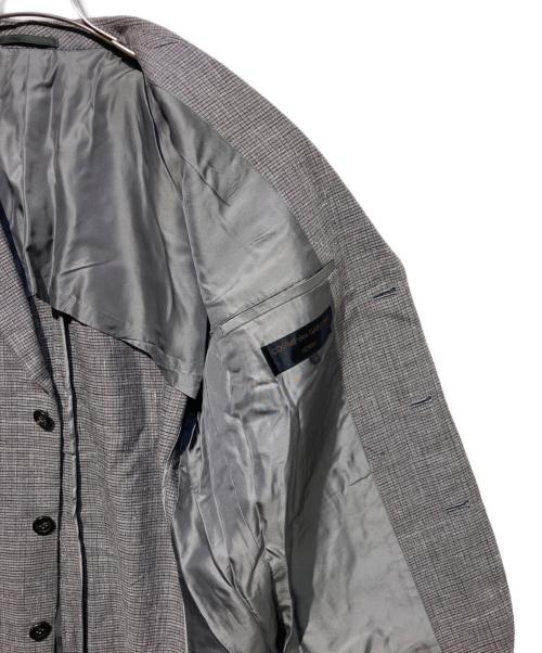 COMME des GARCONS HOMME（コムデギャルソン オム）COMME des GARCONS HOMME (コムデギャルソン オム) ウールリネンテーラードジャケット ブラウン サイズ:Sの古着・服飾アイテム