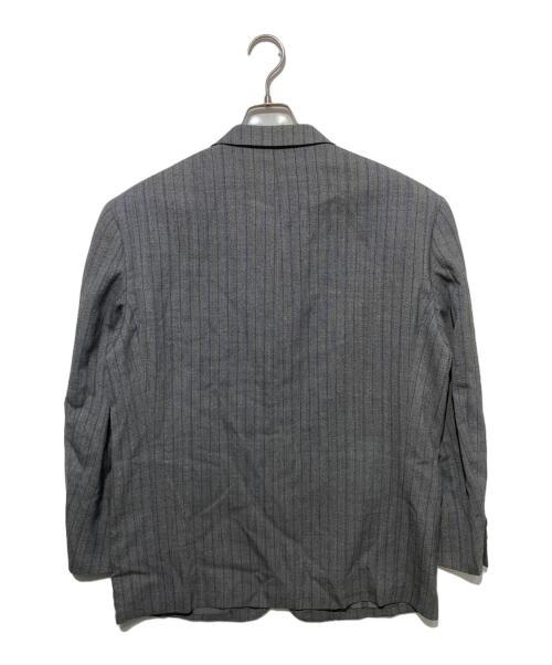 COMME des GARCONS HOMME（コムデギャルソン オム）COMME des GARCONS HOMME (コムデギャルソン オム) 3Bストライプテーラードジャケット ブラウン サイズ:Sの古着・服飾アイテム