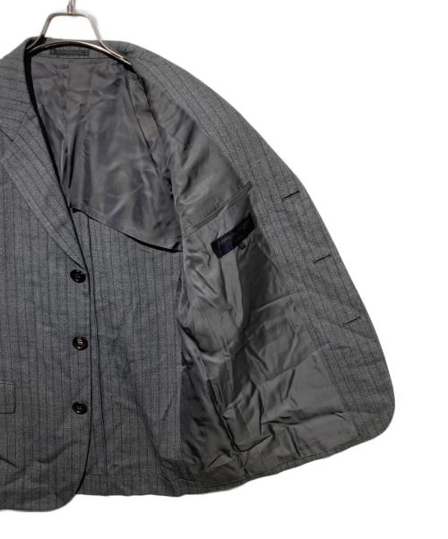 COMME des GARCONS HOMME（コムデギャルソン オム）COMME des GARCONS HOMME (コムデギャルソン オム) 3Bストライプテーラードジャケット ブラウン サイズ:Sの古着・服飾アイテム