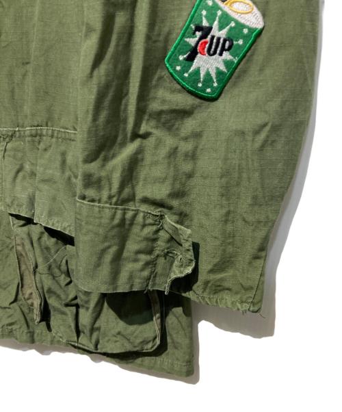 US ARMY（ユーエスアーミー）US ARMY (ユーエスアーミー) ジャングルファティーグジャケット オリーブ サイズ:XSMALL-REGULARの古着・服飾アイテム
