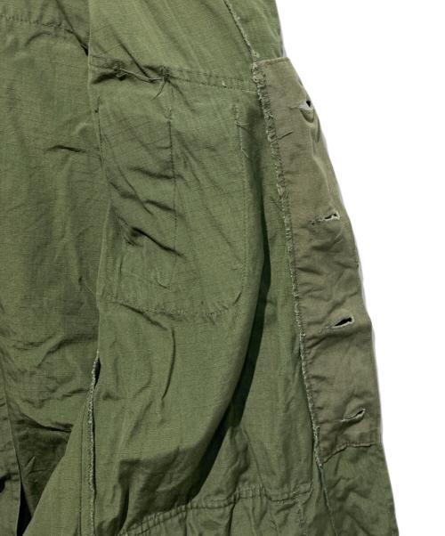 US ARMY（ユーエスアーミー）US ARMY (ユーエスアーミー) ジャングルファティーグジャケット オリーブ サイズ:XSMALL-REGULARの古着・服飾アイテム