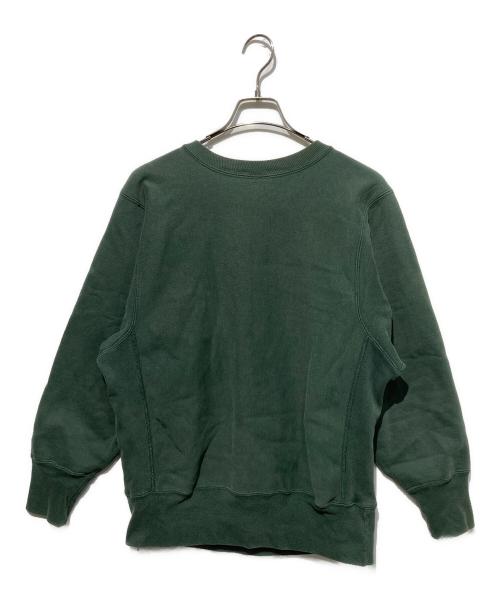 Champion REVERSE WEAVE（チャンピオン リバース ウィーブ）Champion REVERSE WEAVE (チャンピオン リバース ウィーブ) クルーネックスウェット グリーン サイズ:Mの古着・服飾アイテム