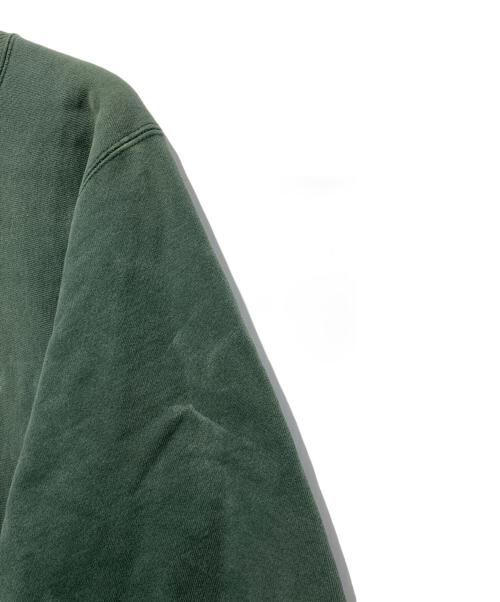 Champion REVERSE WEAVE（チャンピオン リバース ウィーブ）Champion REVERSE WEAVE (チャンピオン リバース ウィーブ) クルーネックスウェット グリーン サイズ:Mの古着・服飾アイテム